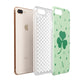 Shamrock Initial Personalised Apple iPhone 7 8 Plus 3D Tough Case Expanded View