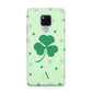 Shamrock Initial Personalised Huawei Mate 20X Phone Case