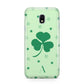 Shamrock Initial Personalised Samsung Galaxy J3 2017 Case