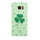 Shamrock Initial Personalised Samsung Galaxy S7 Edge Case