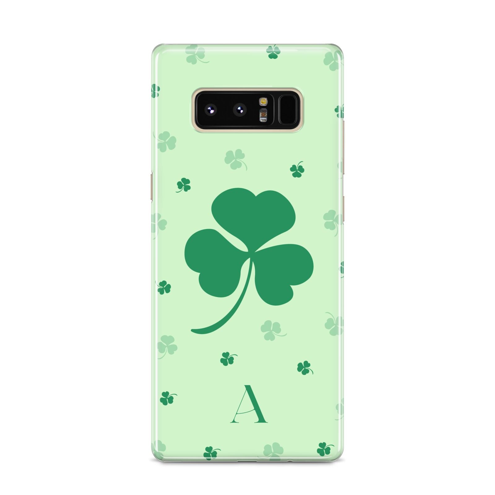 Shamrock Initial Personalised Samsung Galaxy S8 Case