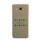 Shamrock Personalised Name Samsung Galaxy A8 Case