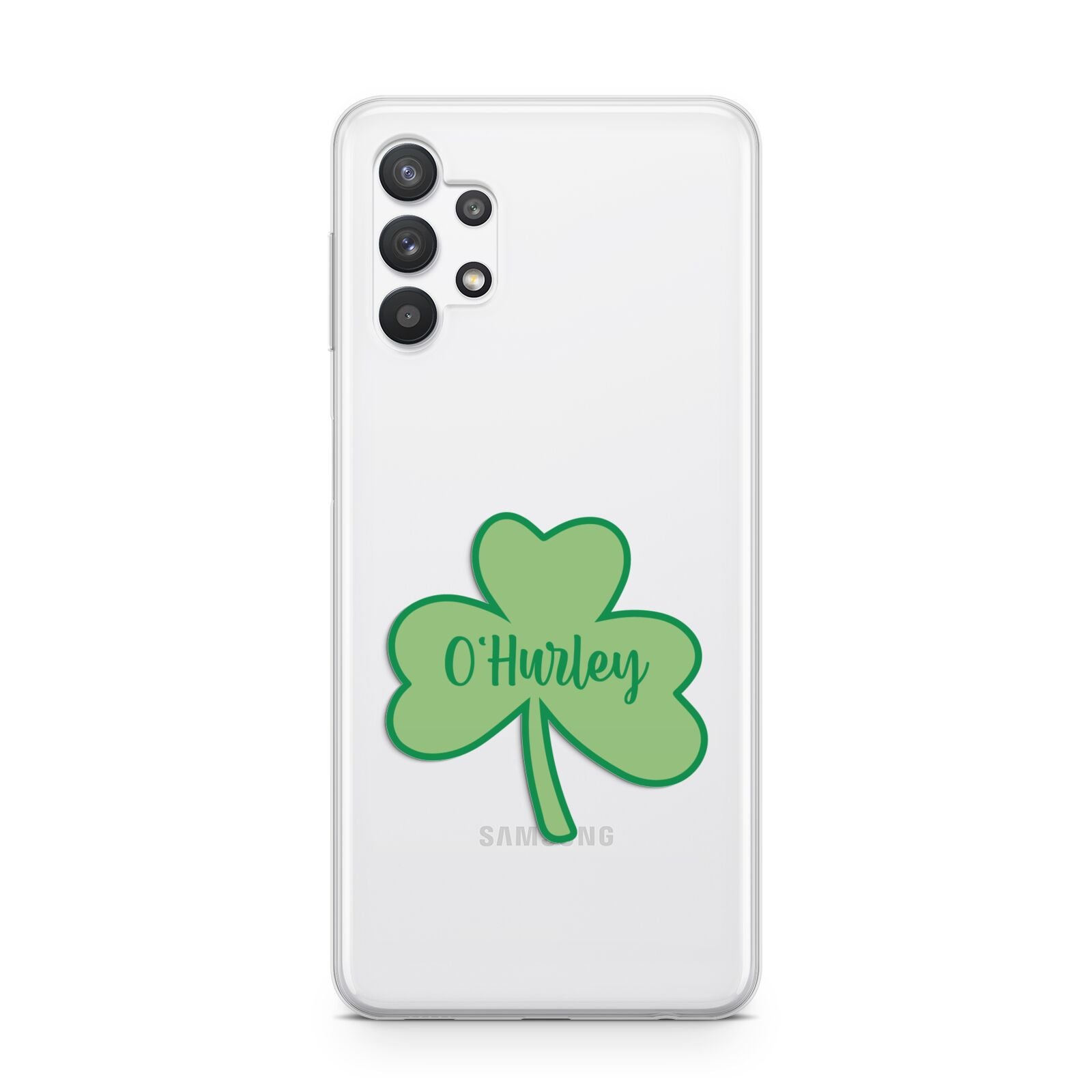 Shamrock with Name Samsung A32 5G Case