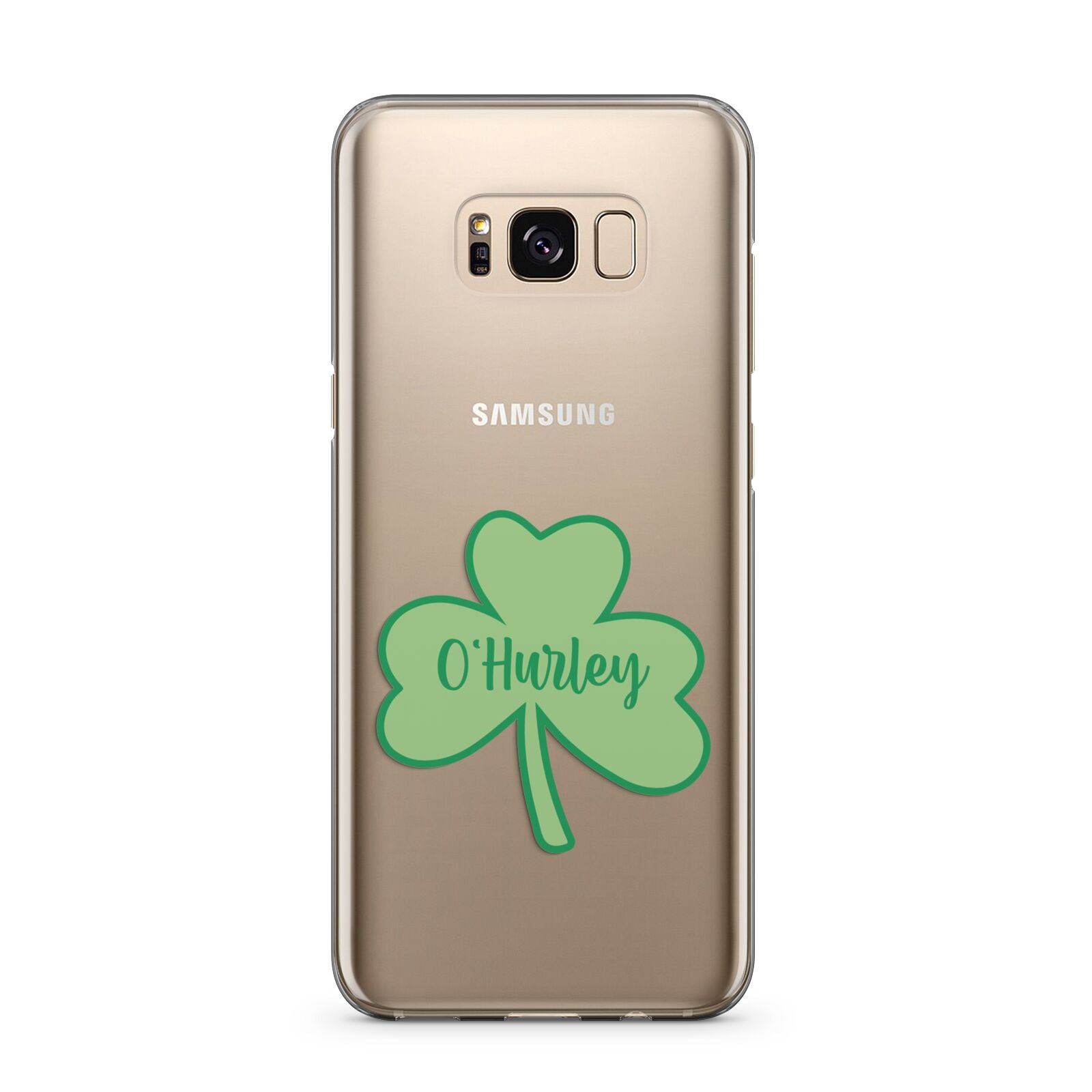 Shamrock with Name Samsung Galaxy S8 Plus Case