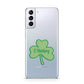 Shamrock with Name Samsung S21 Plus Case