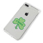 Shamrock with Name iPhone 8 Plus Bumper Case on Silver iPhone Alternative Image