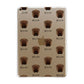 Shar Pei Icon with Name Apple iPad Gold Case