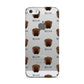 Shar Pei Icon with Name Apple iPhone 5 Case