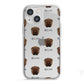 Shar Pei Icon with Name iPhone 13 Mini TPU Impact Case with White Edges