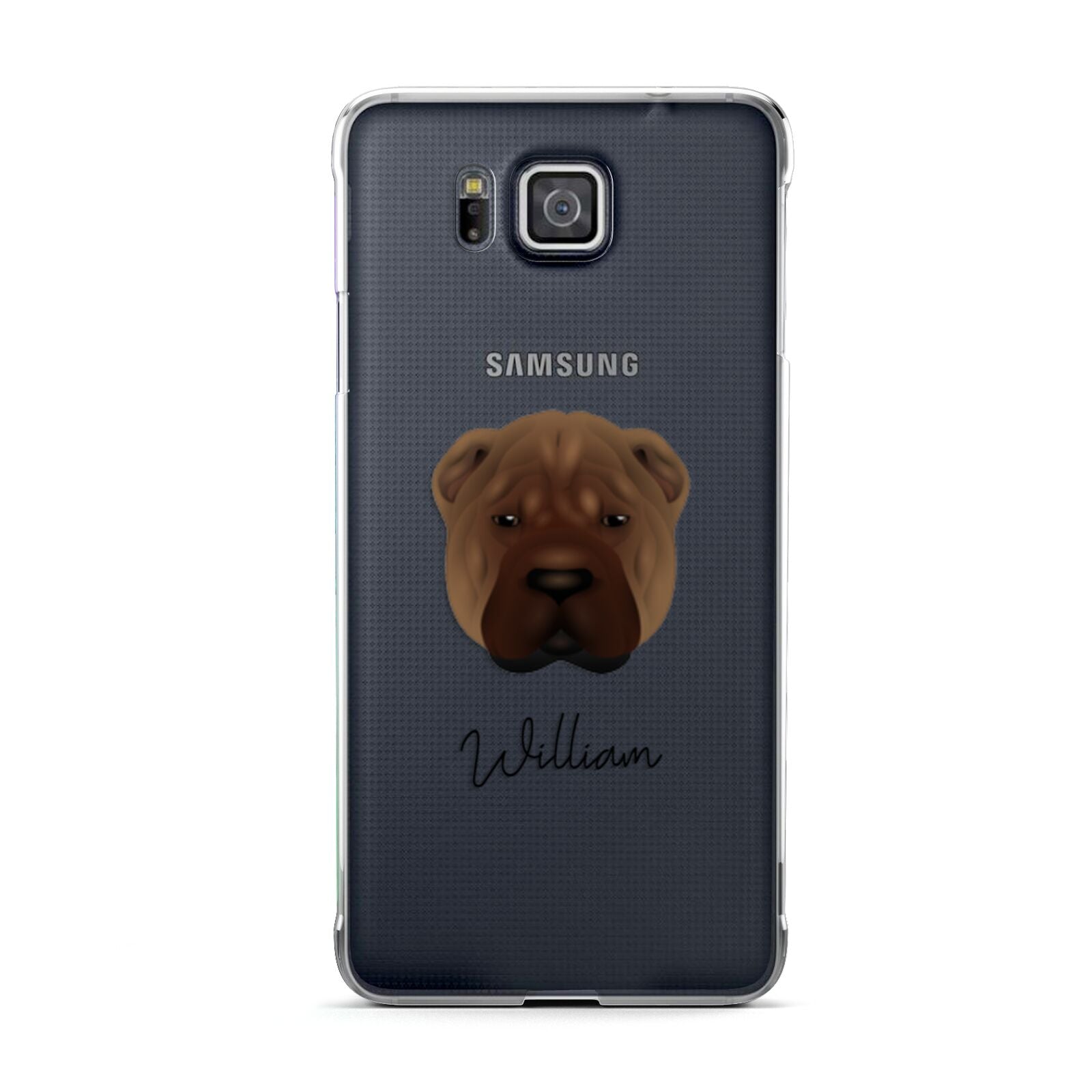 Shar Pei Personalised Samsung Galaxy Alpha Case
