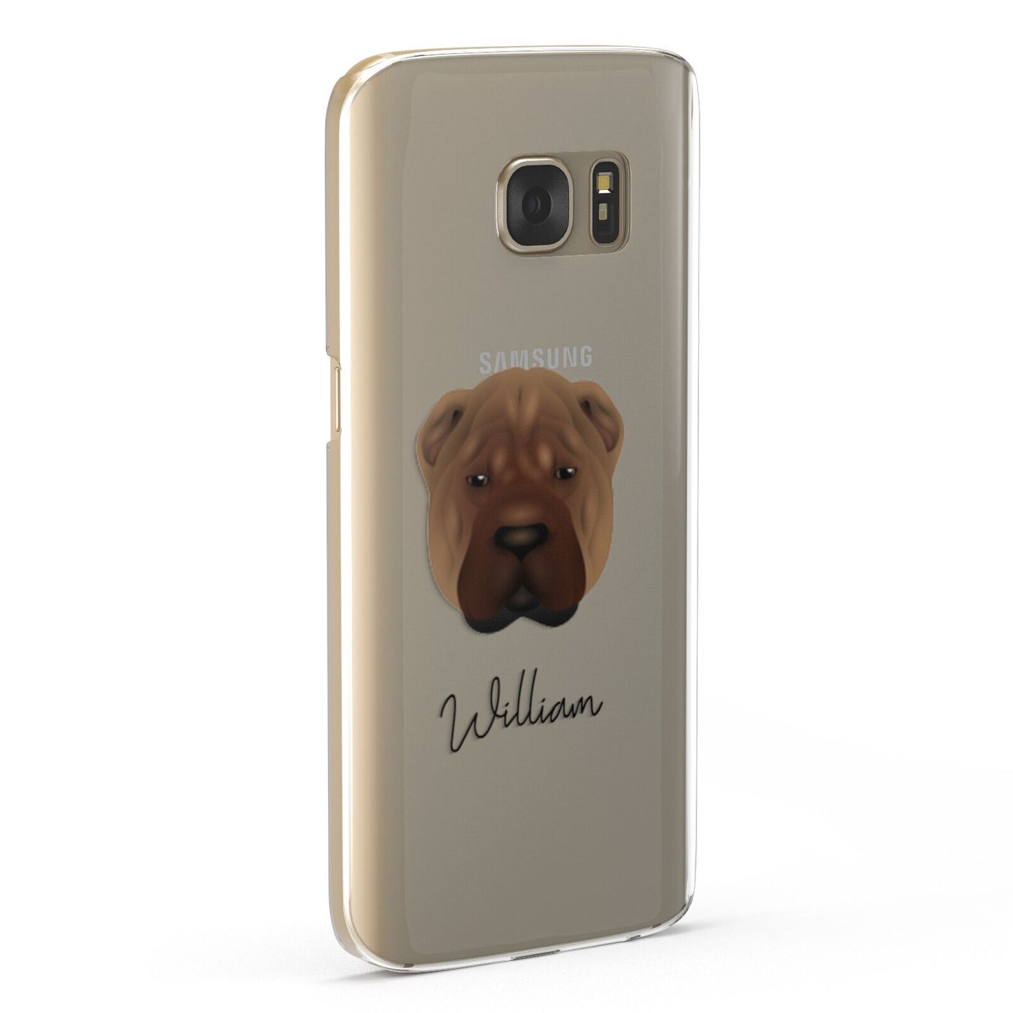 Shar Pei Personalised Samsung Galaxy Case Fourty Five Degrees