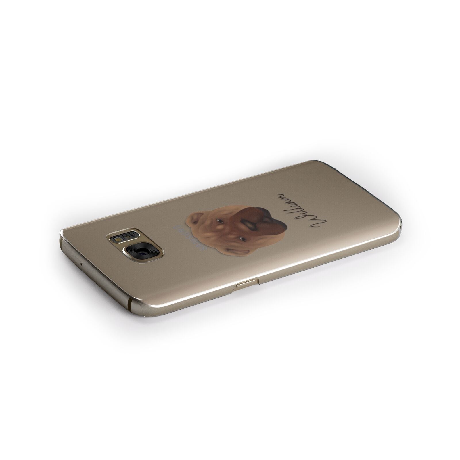 Shar Pei Personalised Samsung Galaxy Case Side Close Up