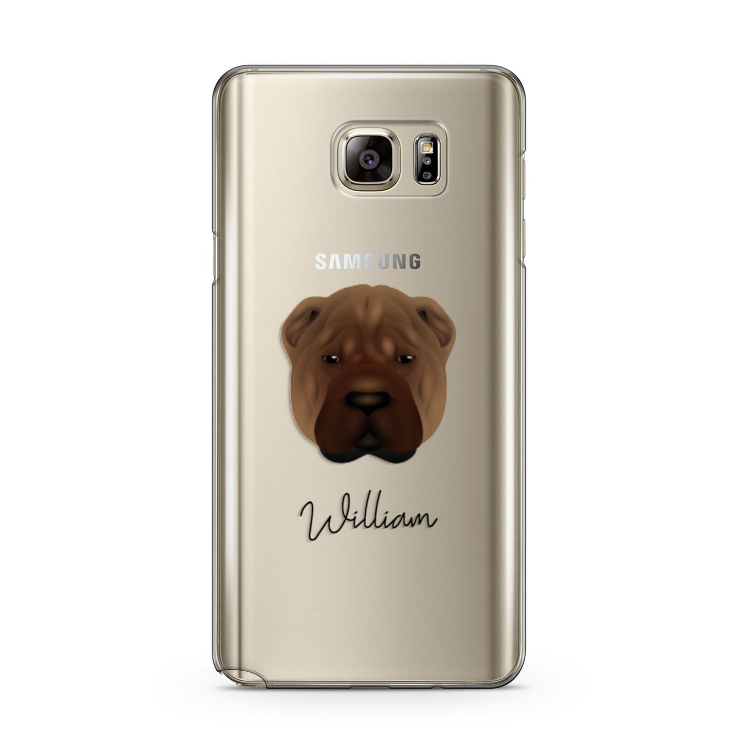 Shar Pei Personalised Samsung Galaxy Note 5 Case