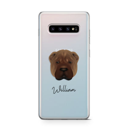 Shar Pei Personalised Samsung Galaxy S10 Case