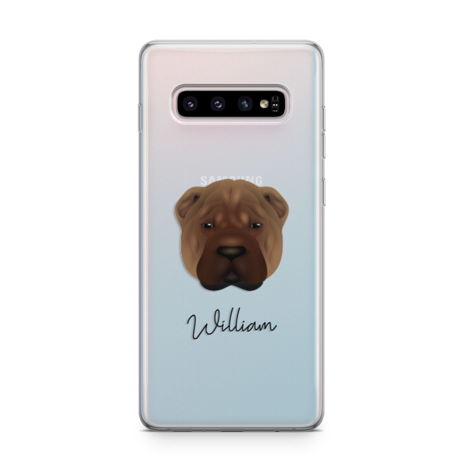 Shar Pei Personalised Samsung Galaxy S10 Plus Case