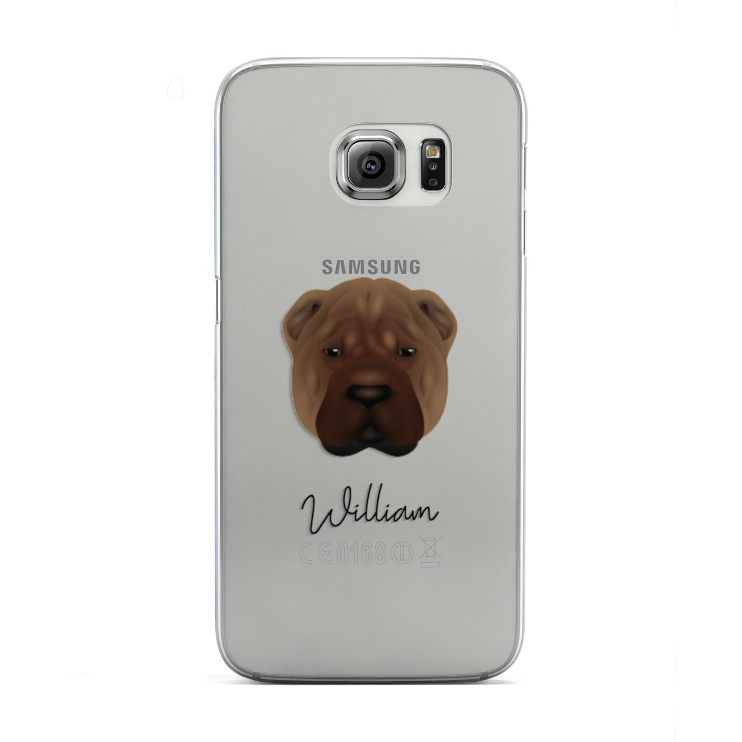 Shar Pei Personalised Samsung Galaxy S6 Edge Case