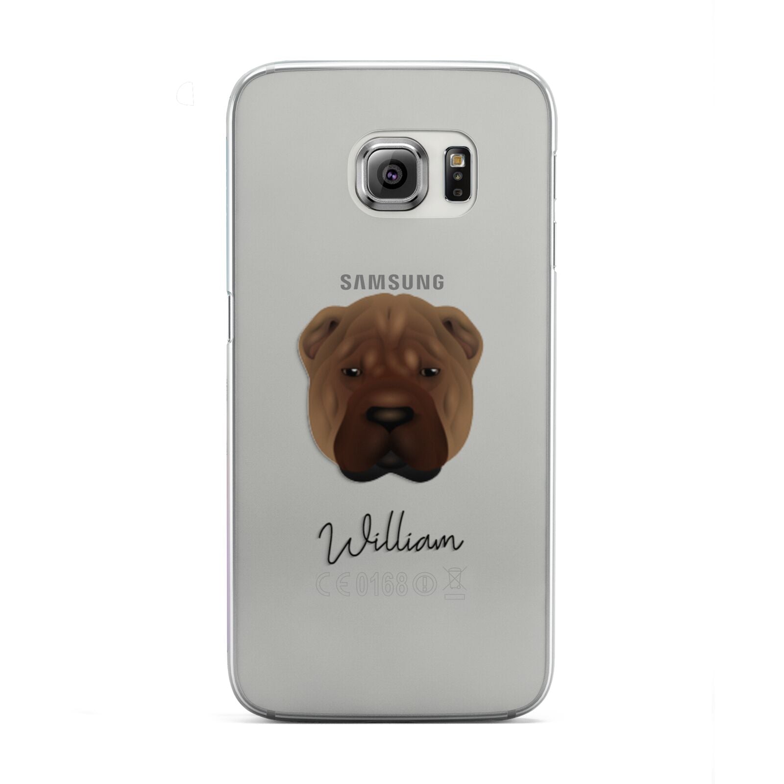Shar Pei Personalised Samsung Galaxy S6 Edge Case
