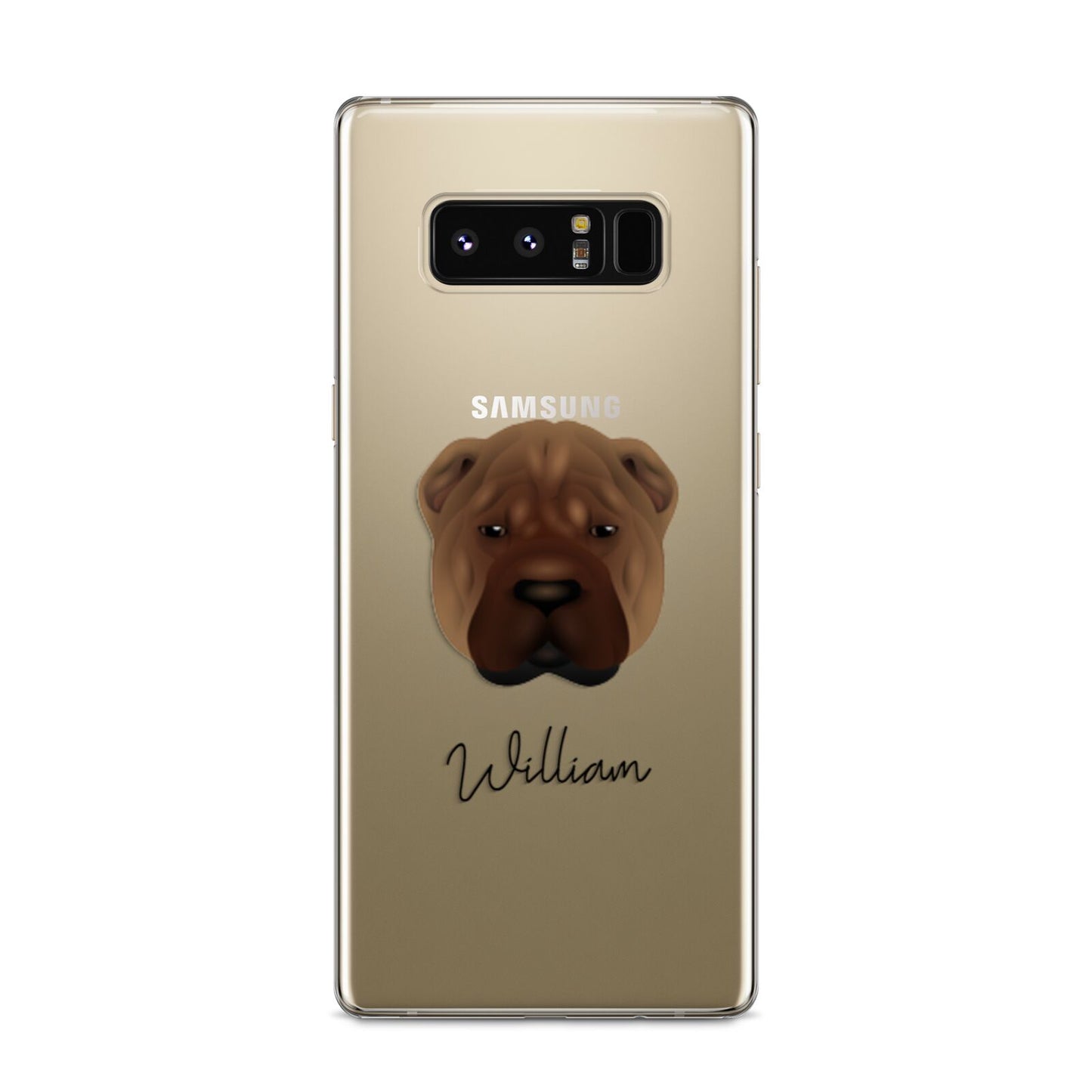 Shar Pei Personalised Samsung Galaxy S8 Case