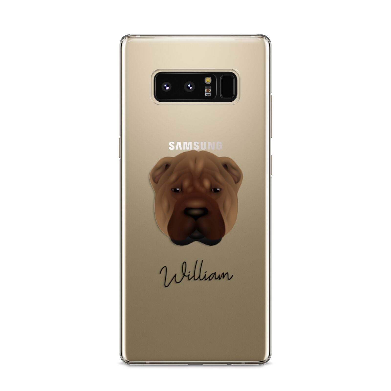 Shar Pei Personalised Samsung Galaxy S8 Case