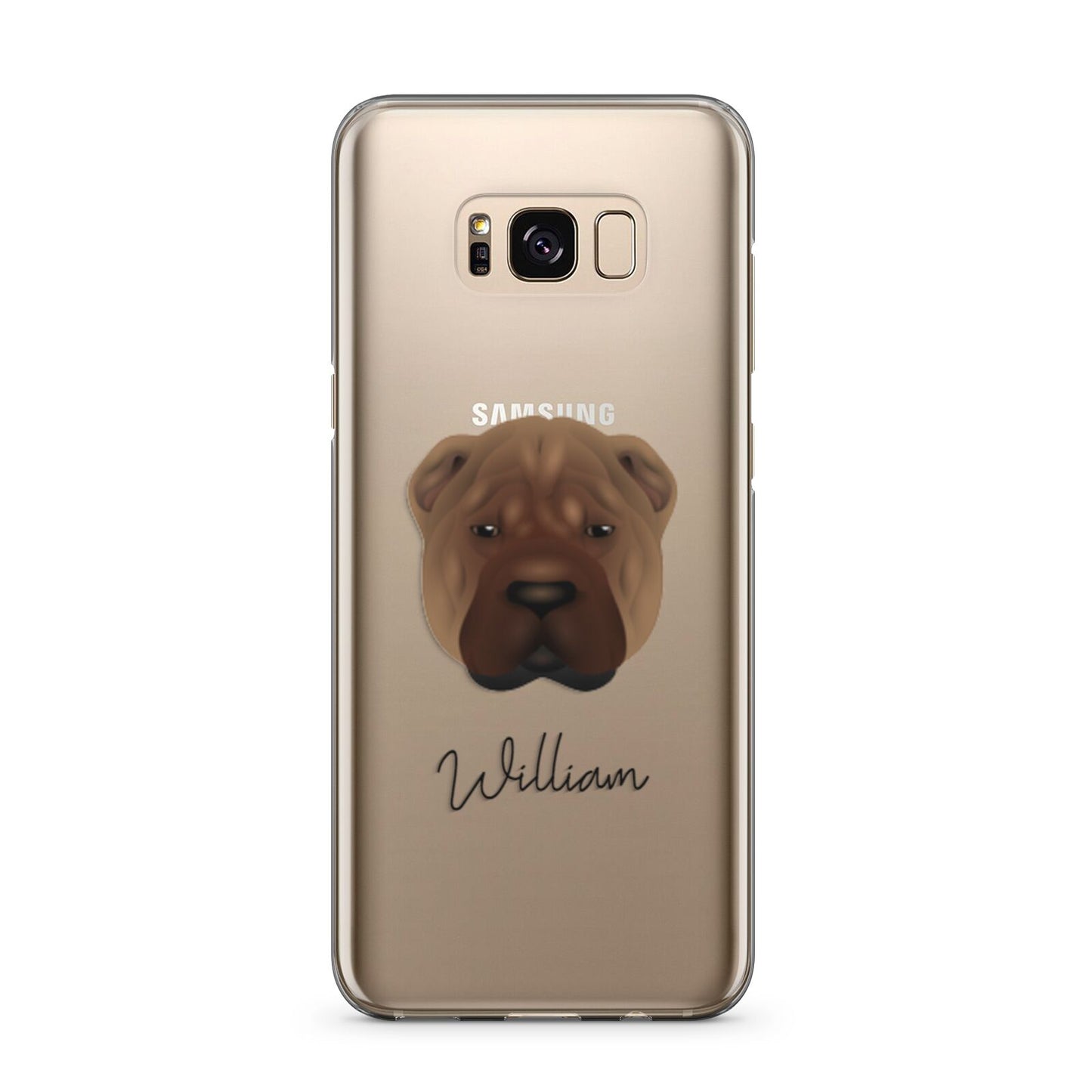 Shar Pei Personalised Samsung Galaxy S8 Plus Case