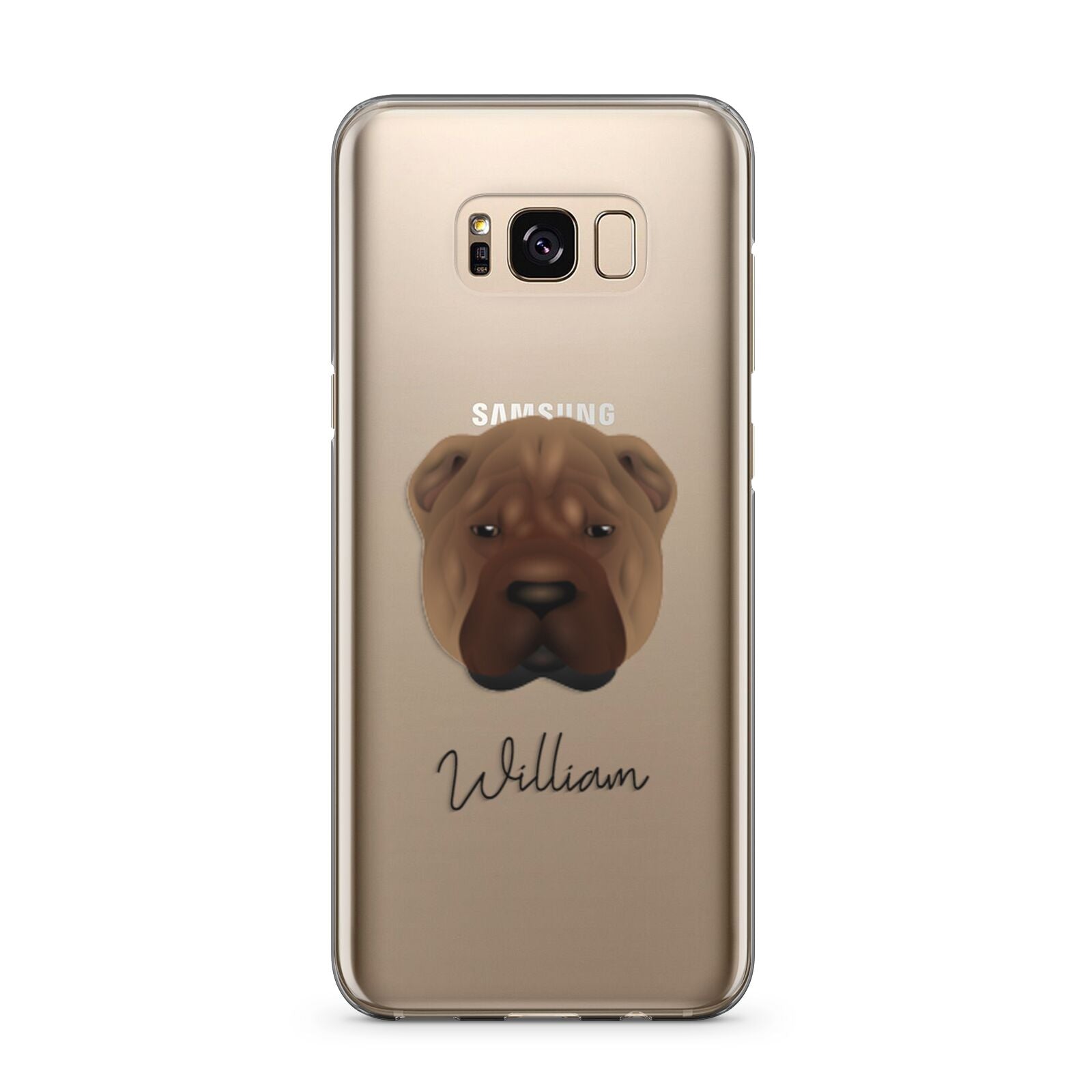 Shar Pei Personalised Samsung Galaxy S8 Plus Case