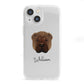 Shar Pei Personalised iPhone 13 Mini Clear Bumper Case