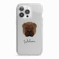 Shar Pei Personalised iPhone 13 Pro TPU Impact Case with White Edges