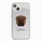 Shar Pei Personalised iPhone 13 TPU Impact Case with White Edges