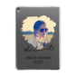 She Did It Graduation Photo with Name Apple iPad Grey Case