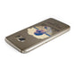 She Did It Graduation Photo with Name Samsung Galaxy Case Top Cutout