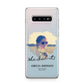 She Did It Graduation Photo with Name Samsung Galaxy S10 Plus Case
