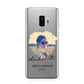 She Did It Graduation Photo with Name Samsung Galaxy S9 Plus Case on Silver phone