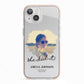 She Did It Graduation Photo with Name iPhone 13 TPU Impact Case with Pink Edges
