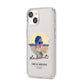 She Did It Graduation Photo with Name iPhone 14 Clear Tough Case Starlight Angled Image