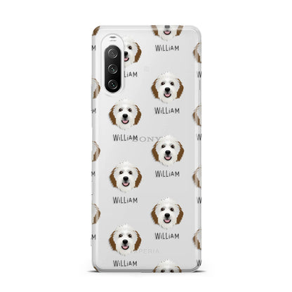 Sheepadoodle Icon with Name Sony Xperia 10 III Case