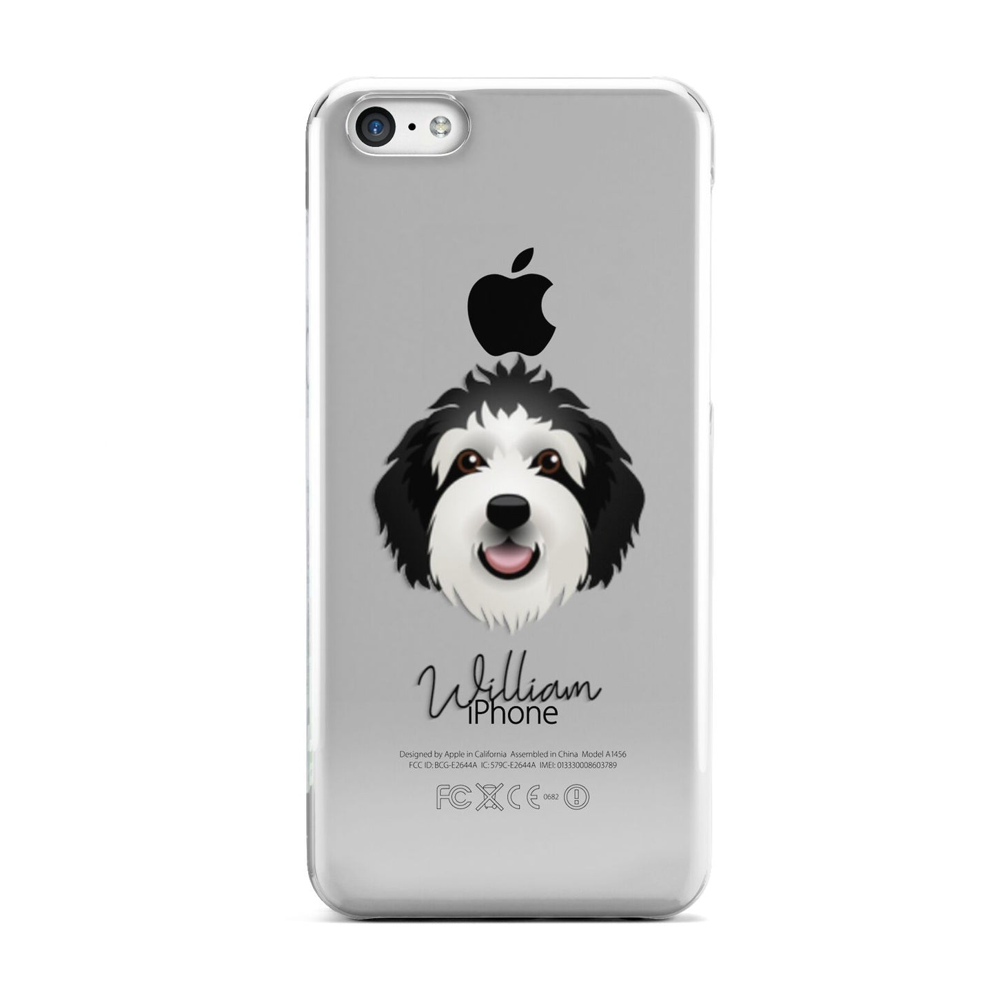 Sheepadoodle Personalised Apple iPhone 5c Case