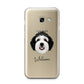 Sheepadoodle Personalised Samsung Galaxy A3 2017 Case on gold phone
