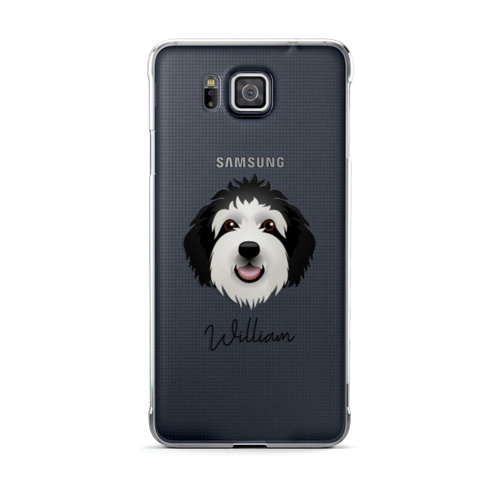 Sheepadoodle Personalised Samsung Galaxy Alpha Case