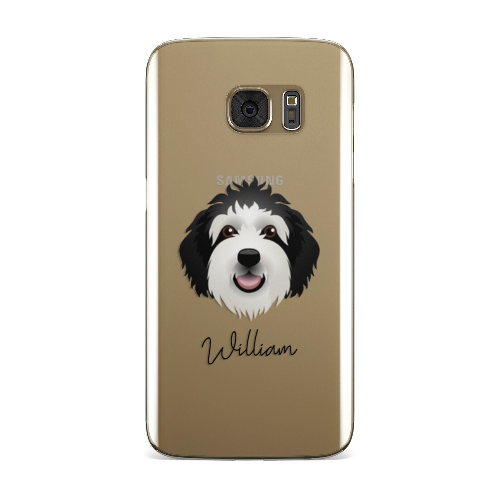 Sheepadoodle Personalised Samsung Galaxy Case