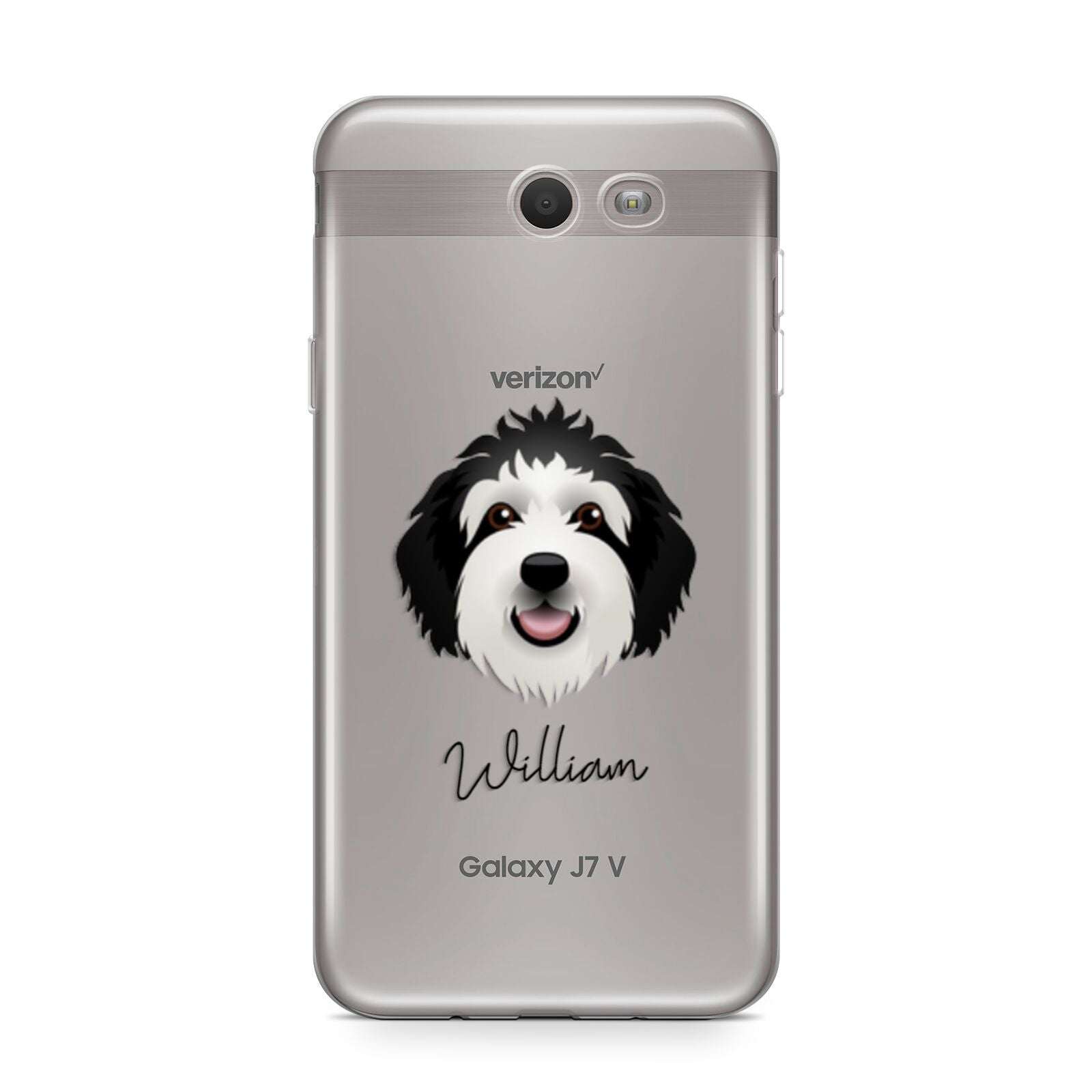 Sheepadoodle Personalised Samsung Galaxy J7 2017 Case
