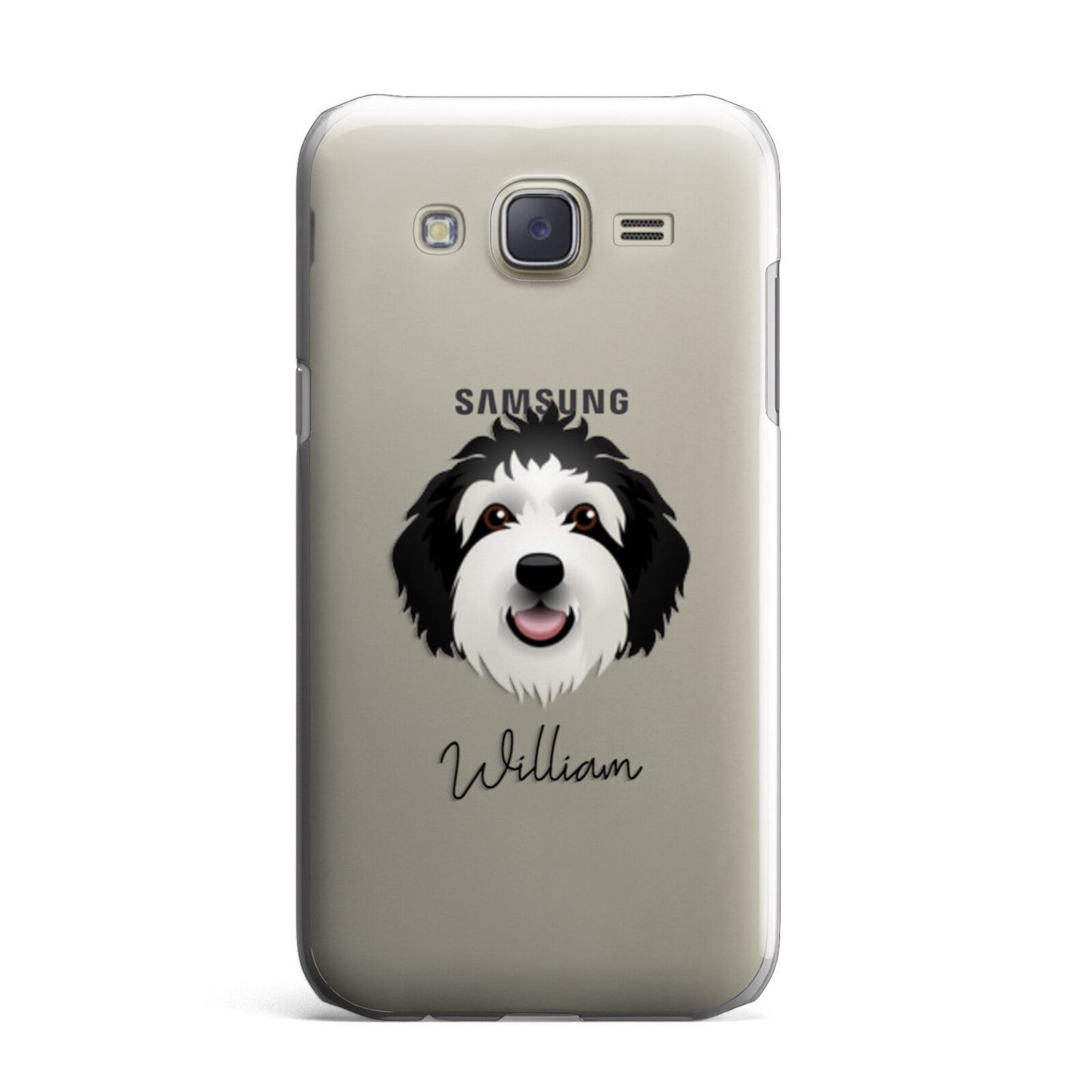 Sheepadoodle Personalised Samsung Galaxy J7 Case