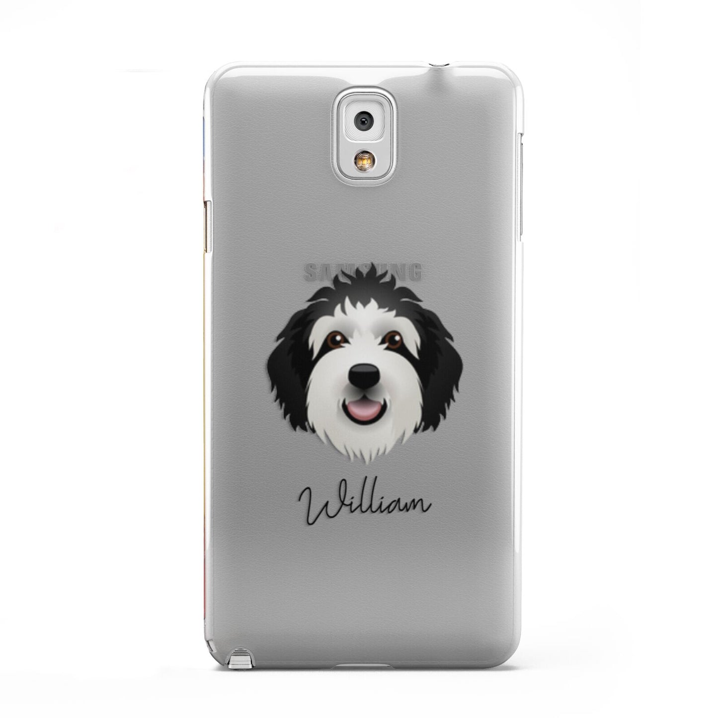 Sheepadoodle Personalised Samsung Galaxy Note 3 Case