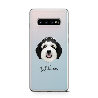 Sheepadoodle Personalised Samsung Galaxy S10 Case