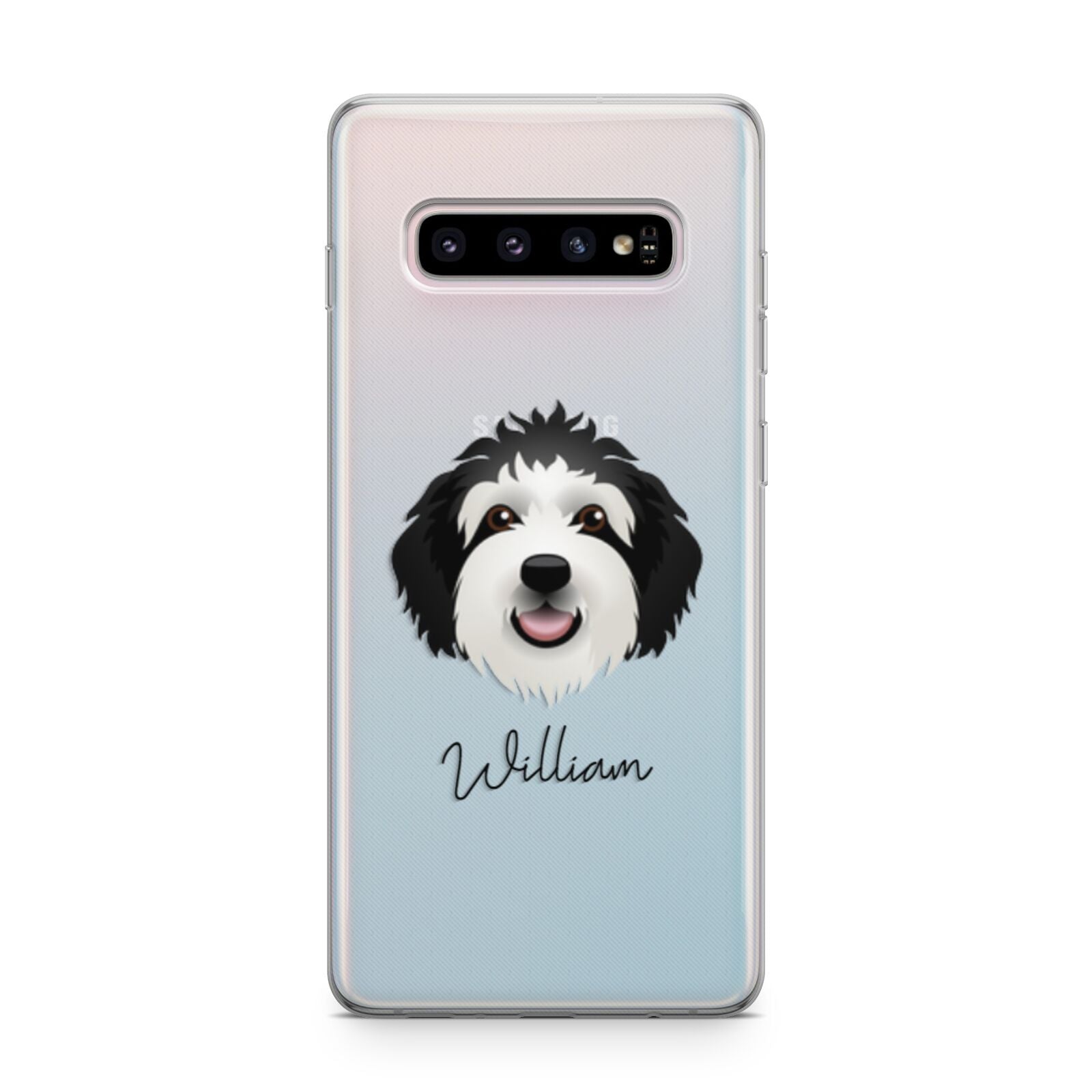 Sheepadoodle Personalised Samsung Galaxy S10 Plus Case