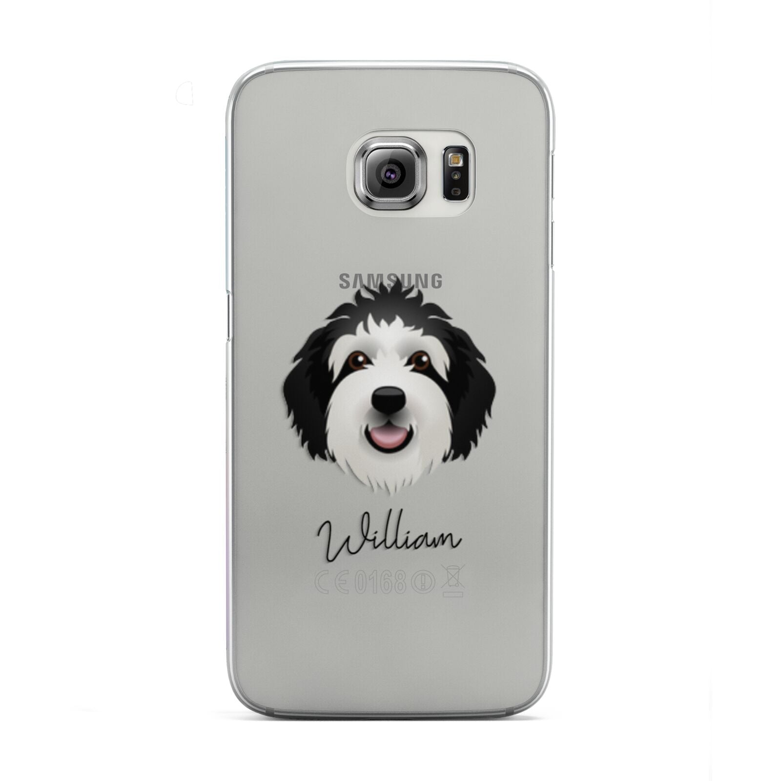 Sheepadoodle Personalised Samsung Galaxy S6 Edge Case