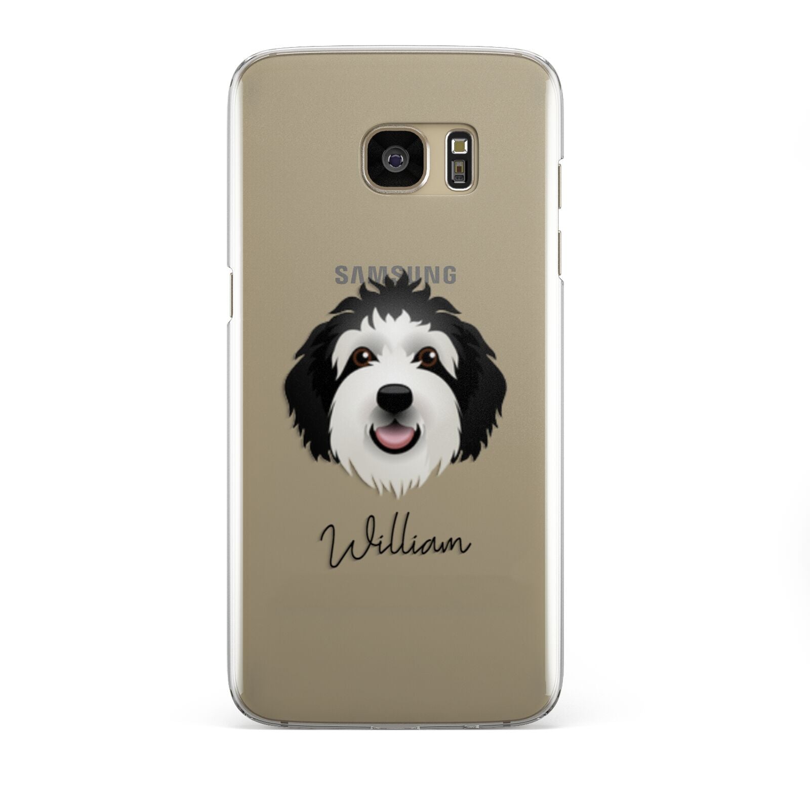 Sheepadoodle Personalised Samsung Galaxy S7 Edge Case