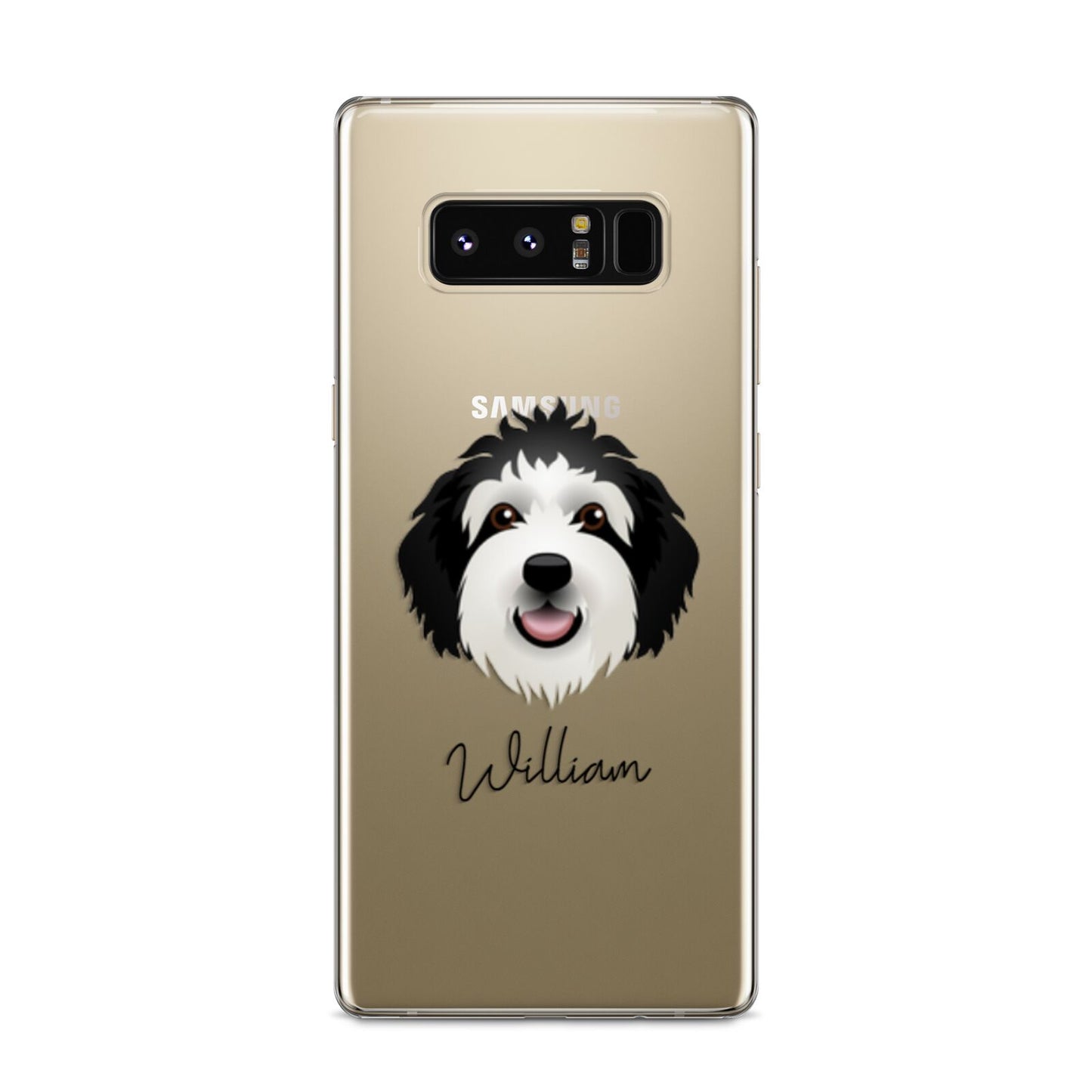 Sheepadoodle Personalised Samsung Galaxy S8 Case
