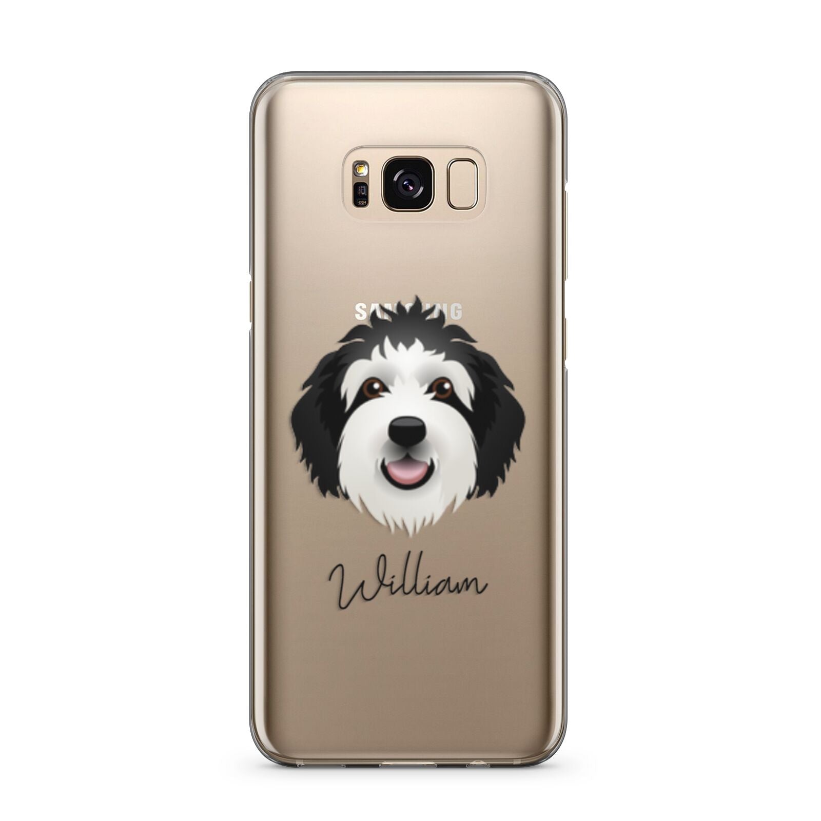 Sheepadoodle Personalised Samsung Galaxy S8 Plus Case