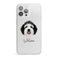 Sheepadoodle Personalised iPhone 13 Pro Max Clear Bumper Case