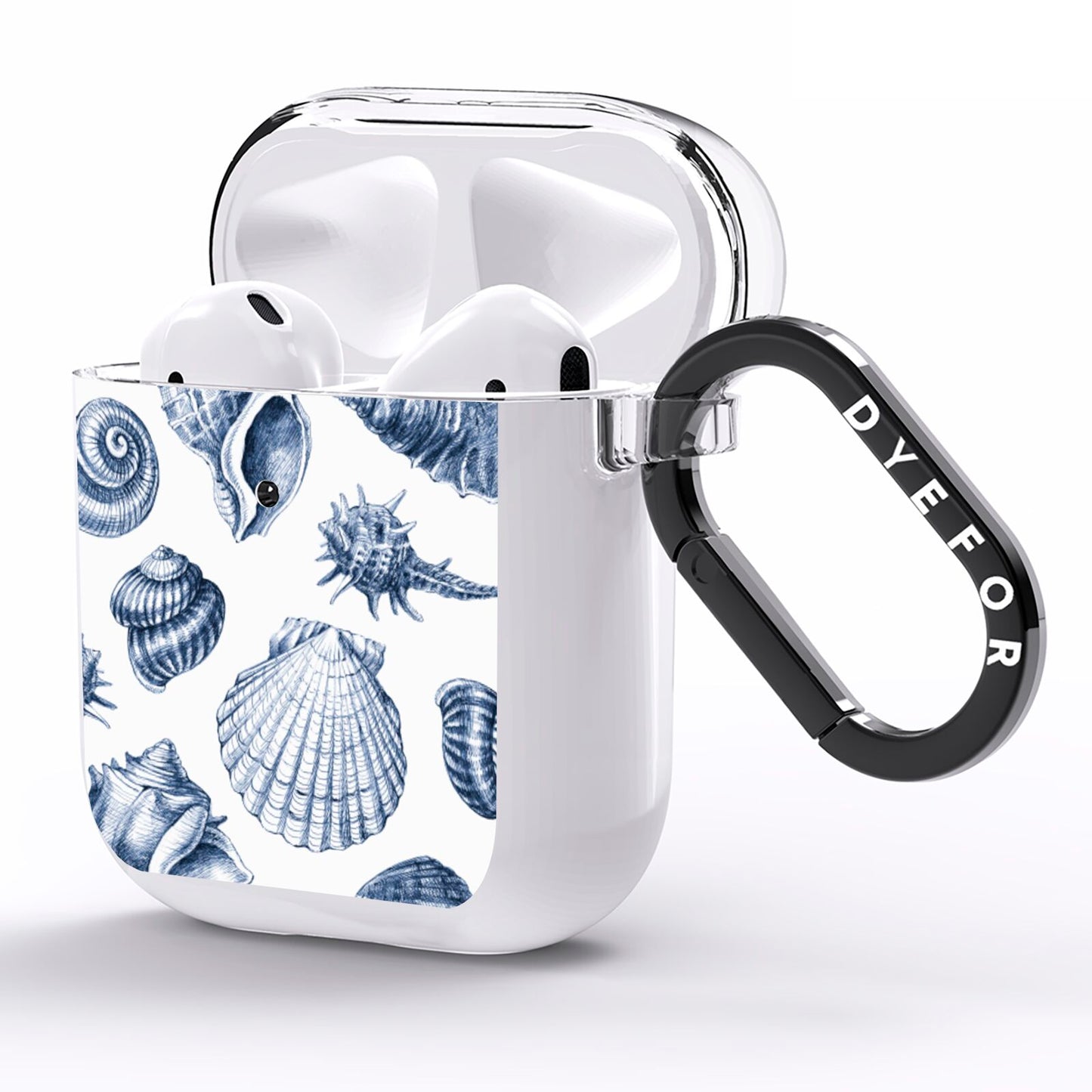 Shell AirPods Clear Case Side Image